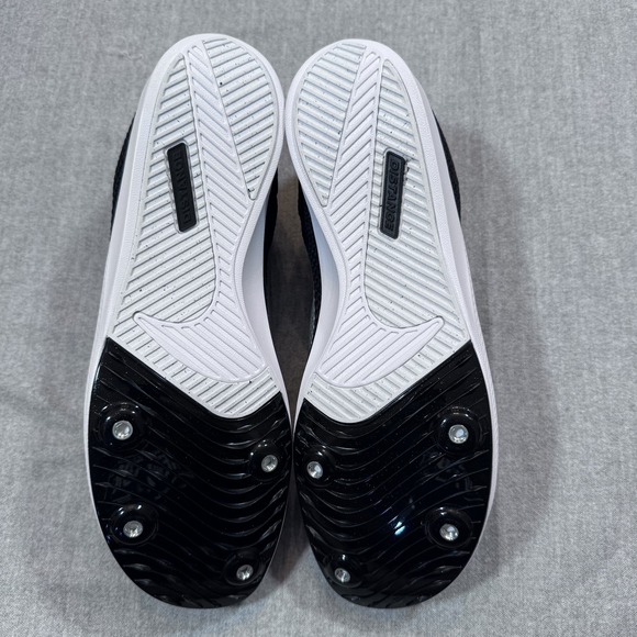 Nike Zoom Rival Distance‎ Track Shoes Mens 8.5 Black White DC8725-001 Spikes Bag - Picture 9 of 10